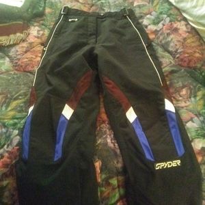 Spyder ski performance pants